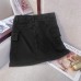 Summer High Waist Mini Skirt Women Hight Waist Straight Pencil Skirts Vintage Grunge Skirt Casual Basic Skirt Pocket A-Line