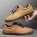 Summer New Men's Shoes Genuine Leather Men Casual Shoes High Quality Breathable Loafers Comfy sneakers Fashion slip-on Moccasins